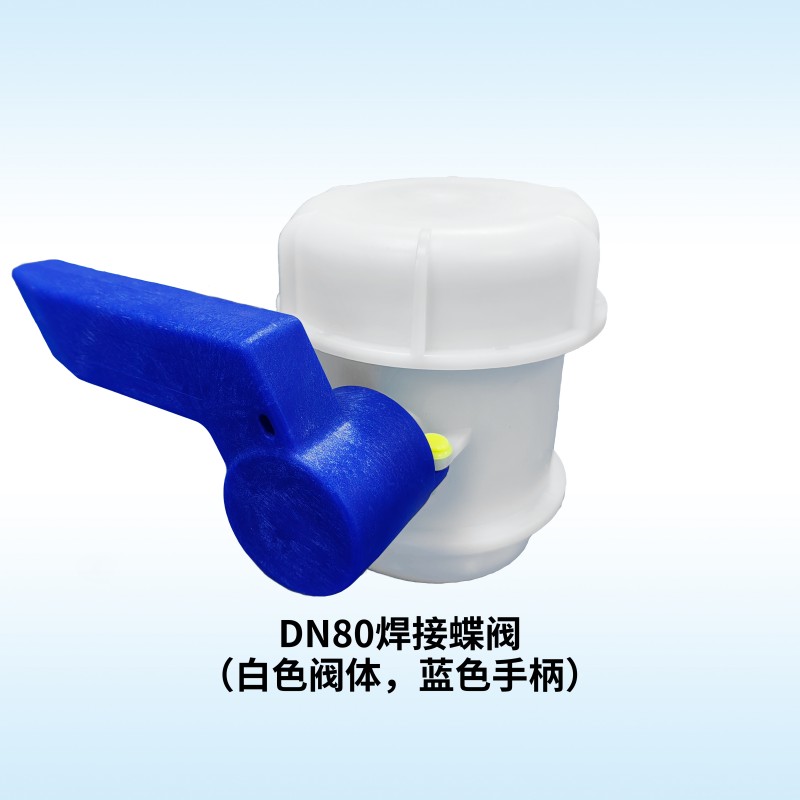 DN80 Welded Butterfly Valve
